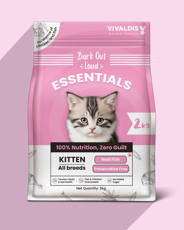 ESSENTIALS Kitten Dry Food - Fish & Chicken (All Breeds)